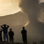 Imagen de la erupción del volcán Cumbre Vieja en La Palma