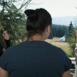 La actriz Ioana Chitu (centro) da vida a la Irina protagonista de «Blue Moon», la película de Alina Grigore que se ha hecho con la Concha de Oro a la Mejor Película del Festival de San Sebastián