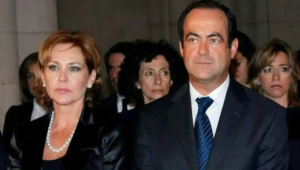 Ana Rodríguez y José Bono