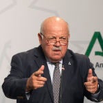 El consejero de Salud y Familias, Jesús Aguirre. María José López / Europa Press