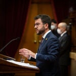 El president de la Generalitat, Pere Aragonès.
