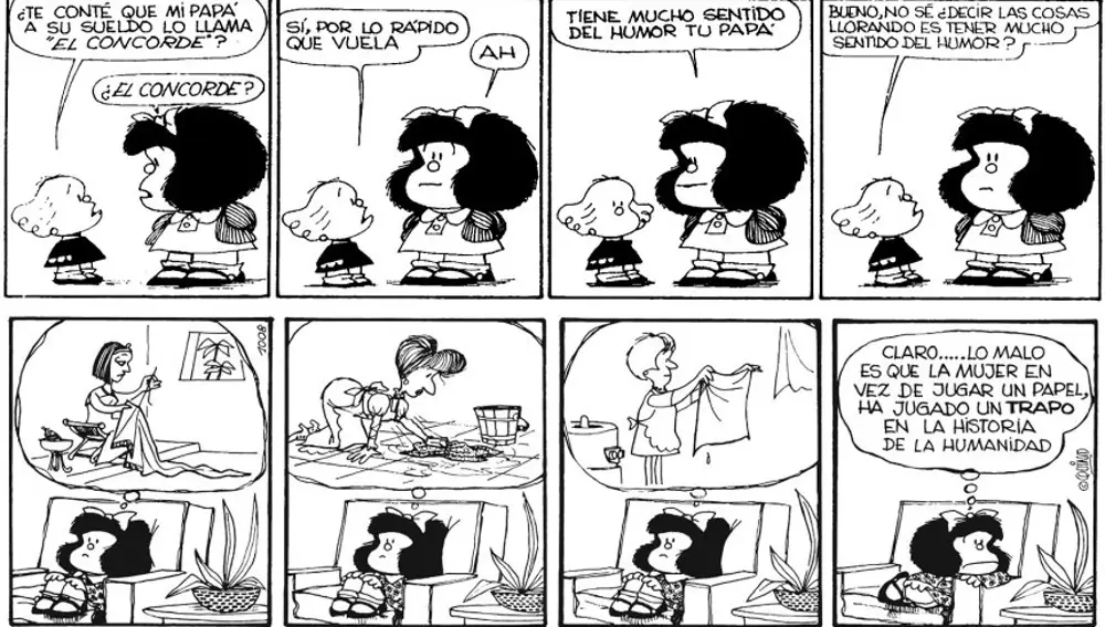 Mafalda cumple 60 años: así creó Quino a la niña eterna