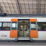Un convoy de la red de Cercanías de Renfe