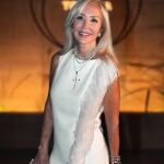 La socialité Carmen Lomana en una fiesta en Madrid