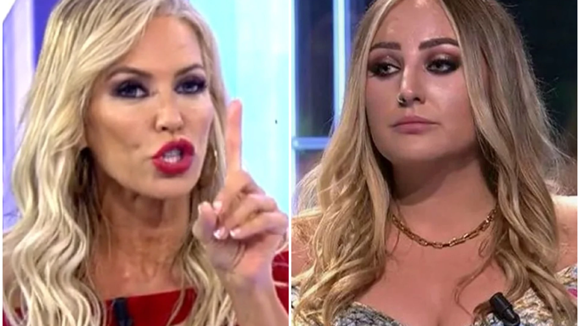 Montse Suárez y Rocío Flores en un montaje