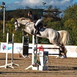 Pablo García-Gallardo, ganador del Campeonato de Salto de Castilla y León