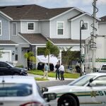 La casa en la que Shaun Runyon mató a tres compañeros de trabajo