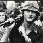 El reportero Jon Swain