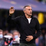 Luis Enrique en el Italia-España