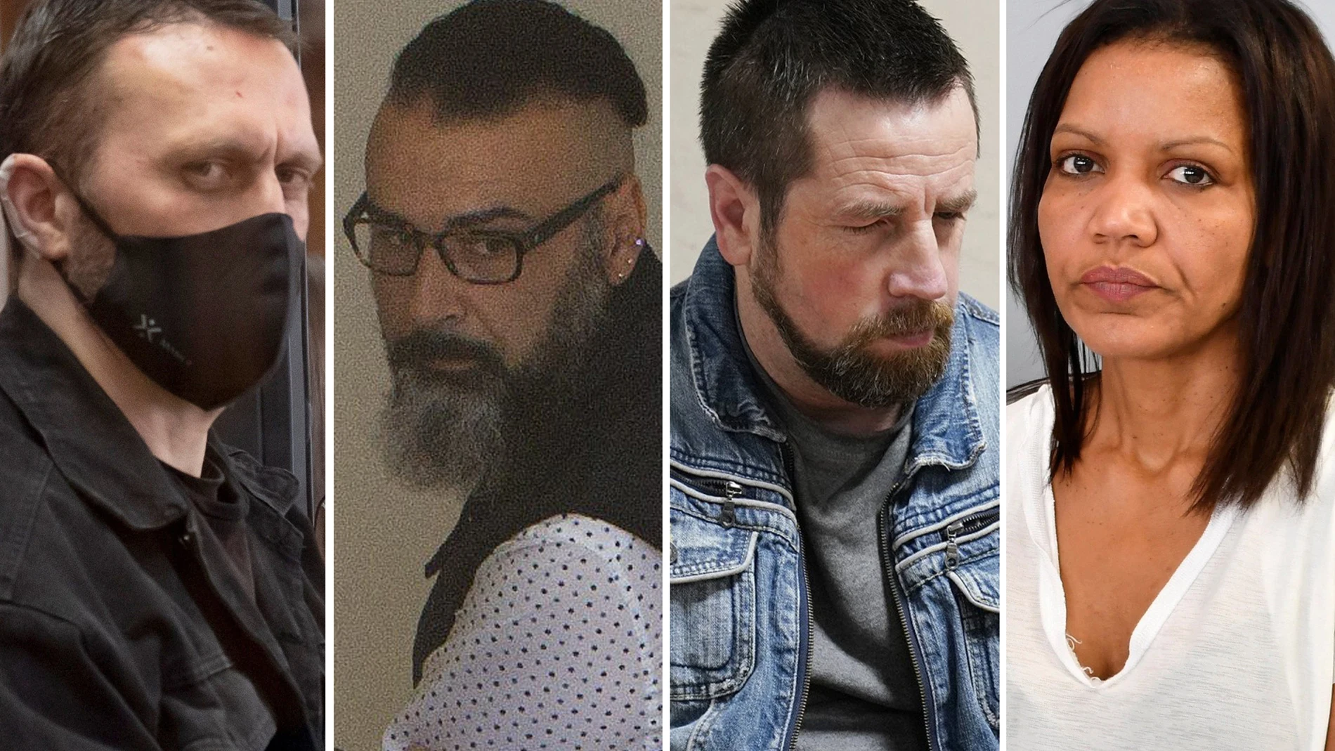 Norbert Feher (i), alias "Igor el Ruso"; David Oubel; José Enrique Abuín Gey, alias el Chicle Y Ana Julia Quezada. Todos condenados a prisión permanente revisable