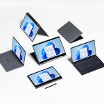 Portátiles y tablets con el nuevo Windows 11 de Microsoft.