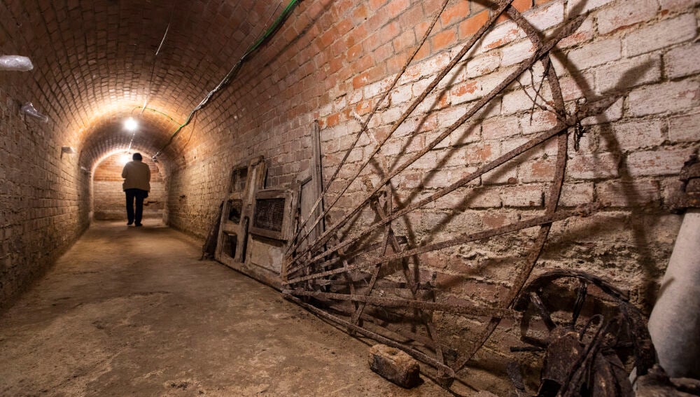 Refugio de la Guerra Civil que se encuentra en el Retiro