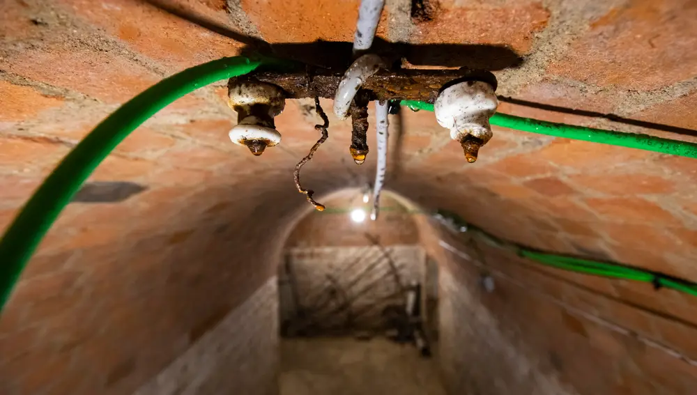 Detalle de la iluminación del refugio