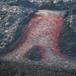 Uno de los tubos de lava