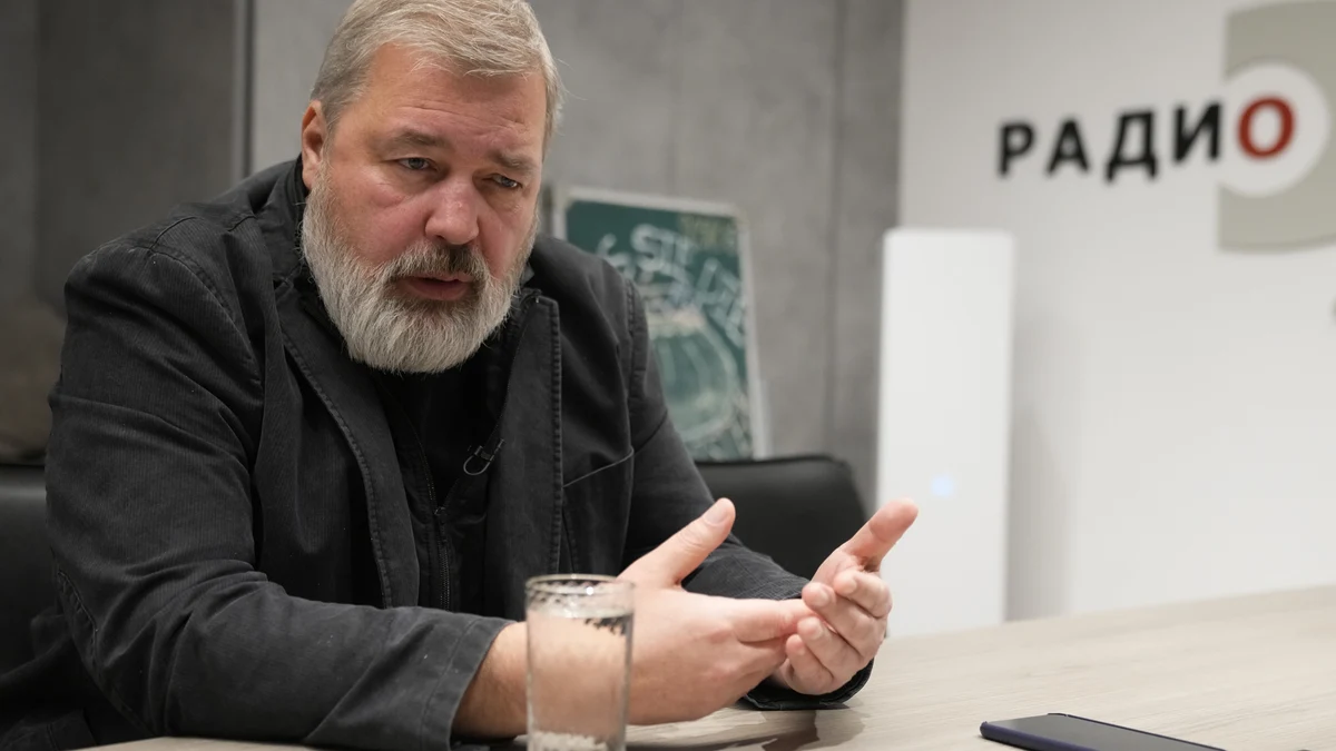 Novaya Gazeta editor Dmitry Muratov