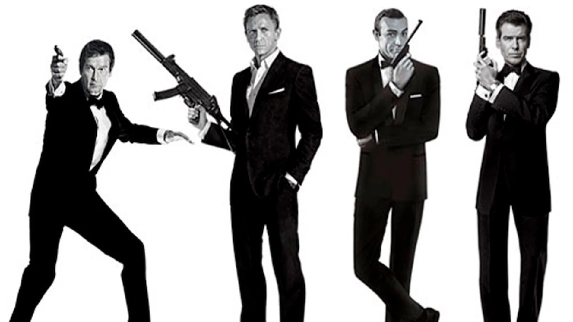Desde Sean Connery a Roger Moore, pasando por Pierce Brosnan o en última instancia, Daniel Craig, han sido infinidad los actores elegidos para dar vida a James Bond