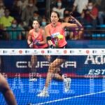 Gemma Triay y Alejandra Salazar, en un torneo reciente