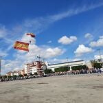 Homenaje a la Enseña Nacional en Alcantarilla