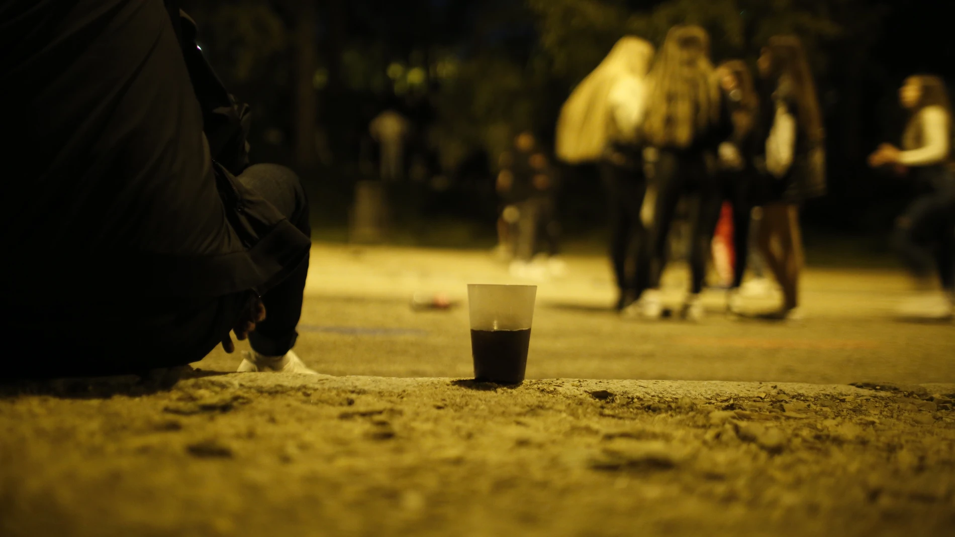 El botellón fue la antesala de la reyerta
