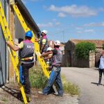 Instalación de fibra óptica en el medio rural de la Comunidad