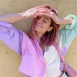 Laura Escanes con el cabello listo para el 2022.