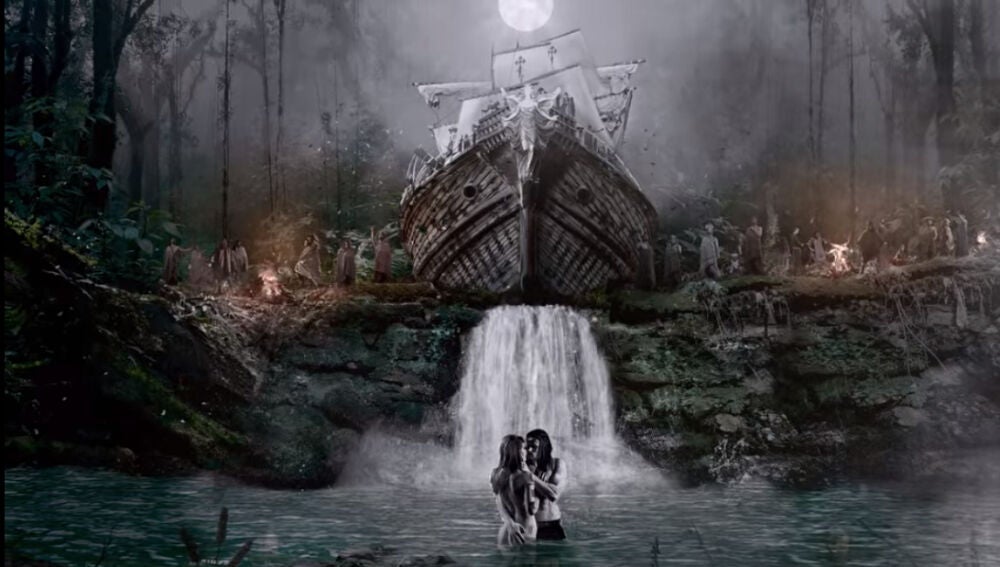 Recreación de cómo será el encuentro entre Malinche y Hernán Cortés