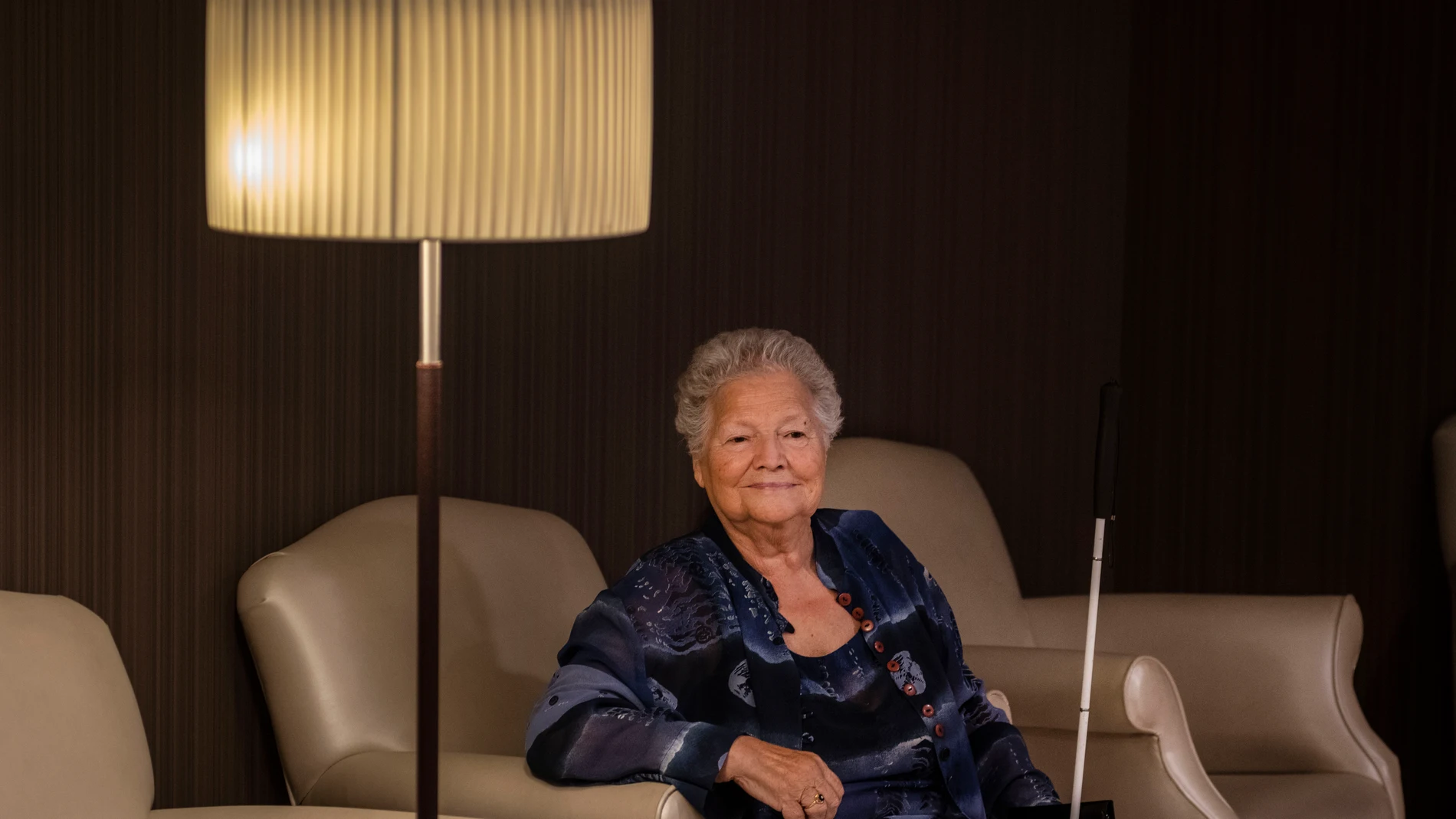 Marisa ya tiene 77 años y apenas ve por un solo ojo