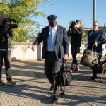 El ahora comisario jubilado José Manuel Villarejo a su llegada a la Audiencia Nacional