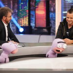 Dabiz muñoz con Pablo Motos en "El hormiguero"