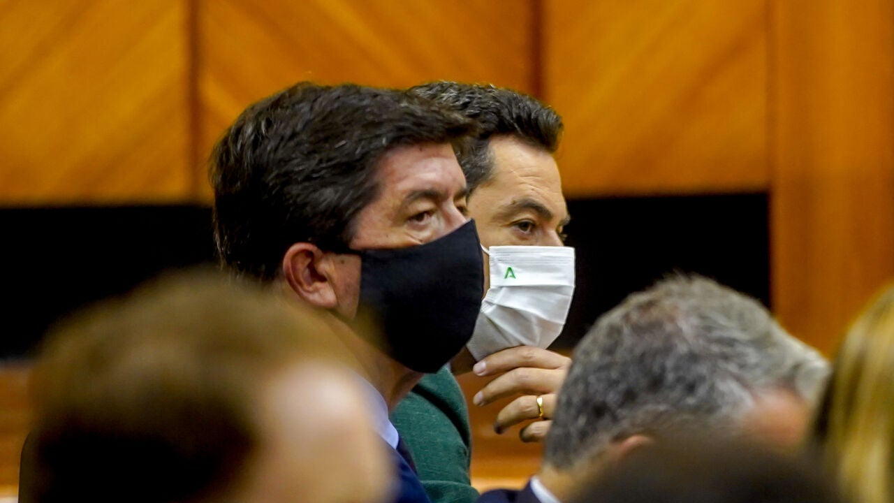 El PP podría gobernar en Andalucía sumando mayoría con Vox o Cs