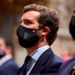 El presidente nacional del Partido Popular, Pablo Casado