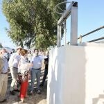 El presidente de la Diputación de Alicante, Carlos Mazón, durante un acto con regantes en Bigastro