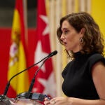 La presidenta de la Comunidad de Madrid, Isabel Díaz Ayuso