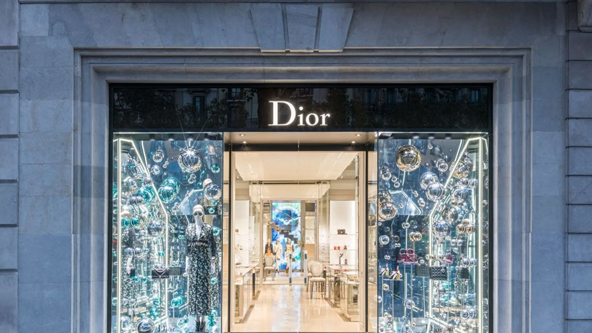 La joyería Dior, en el paseo de Gràcia