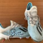 Botas firmadas por Enzo Zidane