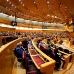 Un momento del pleno del Senado