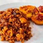 Arroz con pulpo