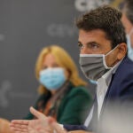 El presidente del Partido Popular de la Comunitat Valenciana, Carlos Mazón