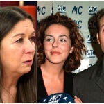 Cristina Cárdenas, Antonio David y Rocío Carrasco