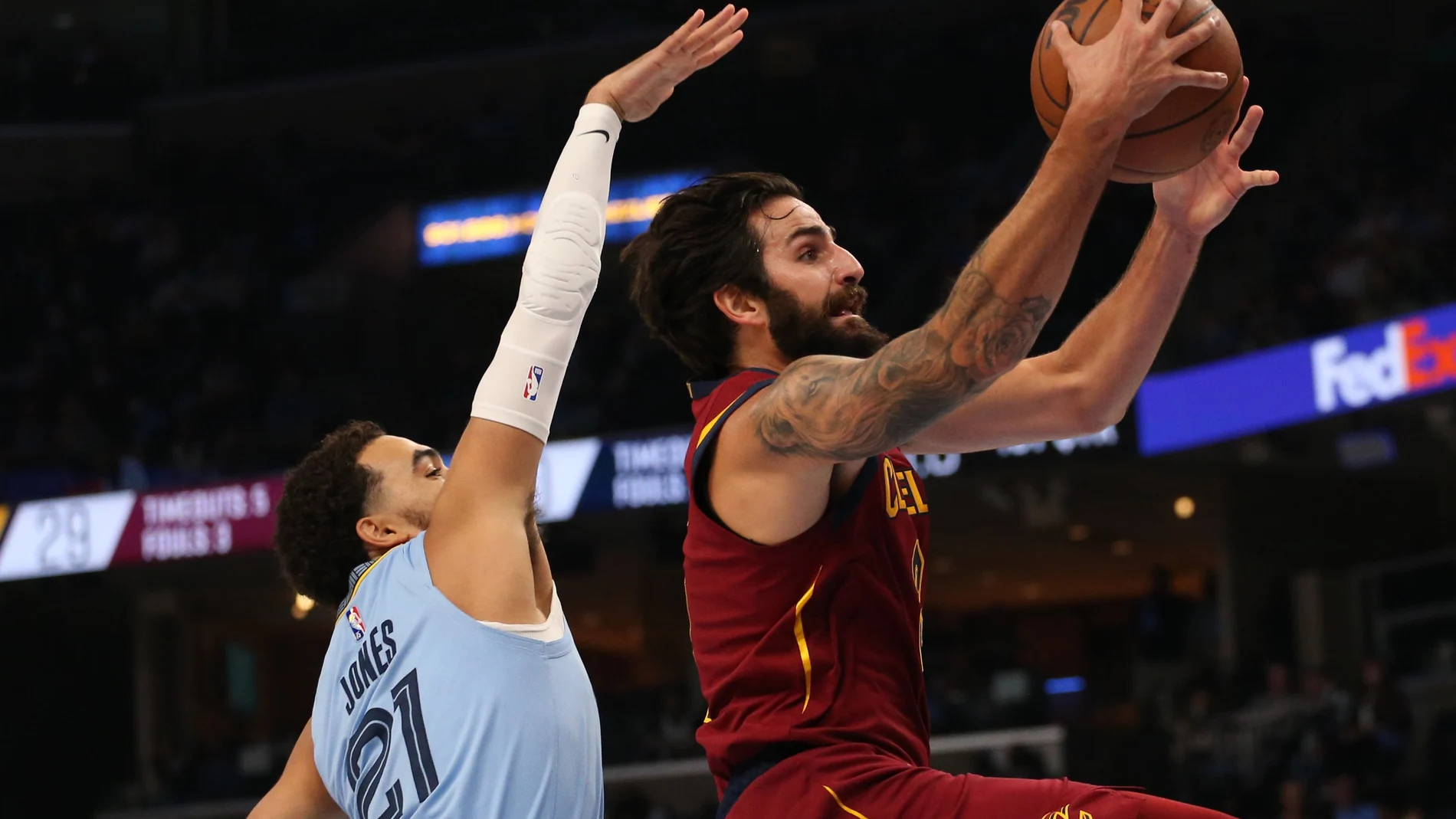 El buen partido de Ricky Rubio no evitó la derrota de Cleveland Cavaliers.
