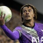 Dele Alli con el Tottenham.