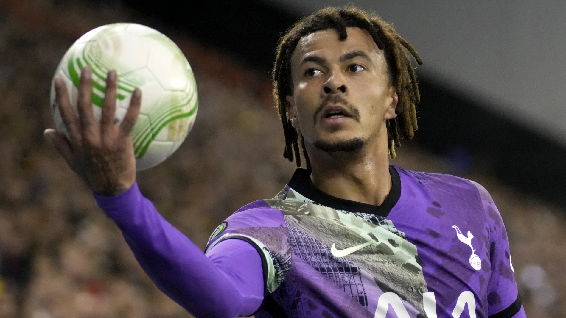 Dele Alli con el Tottenham.