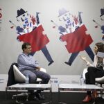 Javier Cercas y Marta Maldonado