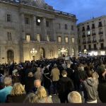 Manifestación anti Colau