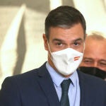 El presidente del Gobierno, Pedro Sánchez