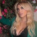 Foto publicada por Wanda Nara en Instagram durante su noche de fiesta en París.