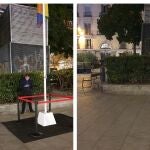 Foto de la Asociación de Vecinos de Chueca en el que se ve el antes y el después