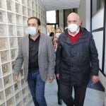 El consejero Jesús Julio Carnero junto a Benito Serrano, presidente de la Diputación de Soria, y Yolanda de Gregorio, delegada de la Junta en Soria