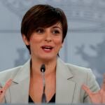 La ministra de Política Territorial y portavoz del Gobierno, Isabel Rodríguez, durante la rueda de prensa posterior a la reunión del Consejo de Ministros.