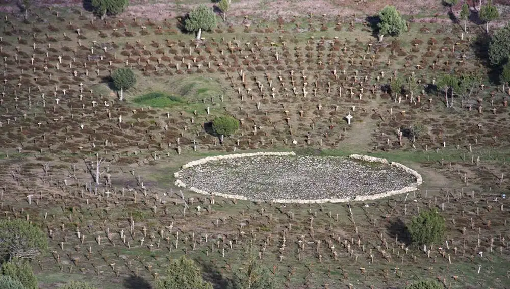 Cementerio de Sad Hill en Burgos